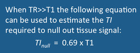 TI for nulling