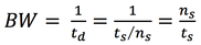 Bandwidth definition