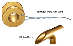 MR unsafe tympanostomy tubes